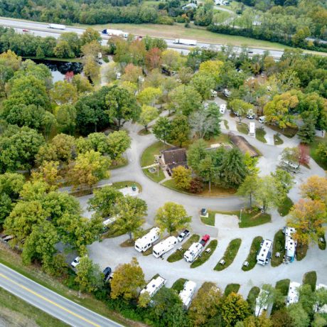 aerial view of northern kentucky rv